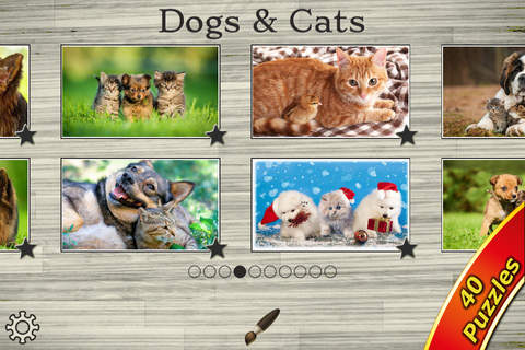 Cute Pets - Real Dogs and Cats Picture Puzzle Game - náhled
