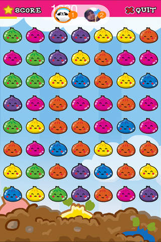 Onion Blitz Heroes Epic : Awesome Match 3 Puzzles  - náhled