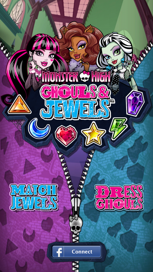 Monster High Ghouls and Jewels™ screenshot 1