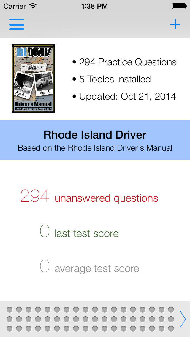 Rhode Island DMV Test Prep screenshot 1