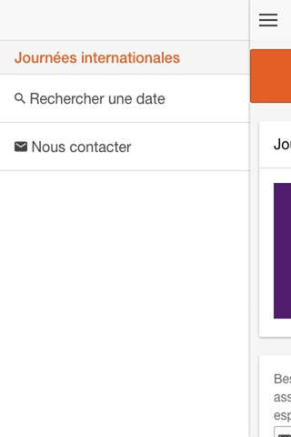 Journées internationales - náhled