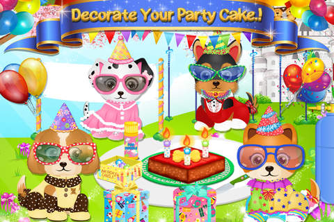 Puppy Birthday Party Celebration - náhled