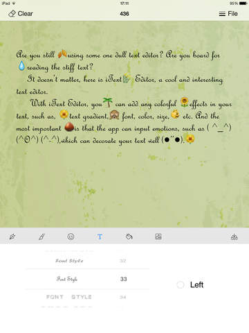 iText Editor for iPad screenshot 2