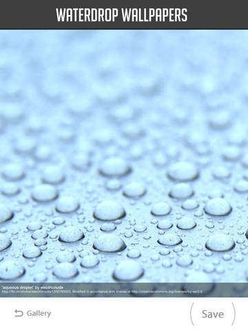 Waterdrop Wallpapers screenshot 9