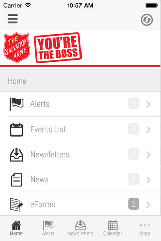 The Salvation Army You're The Boss App - náhled