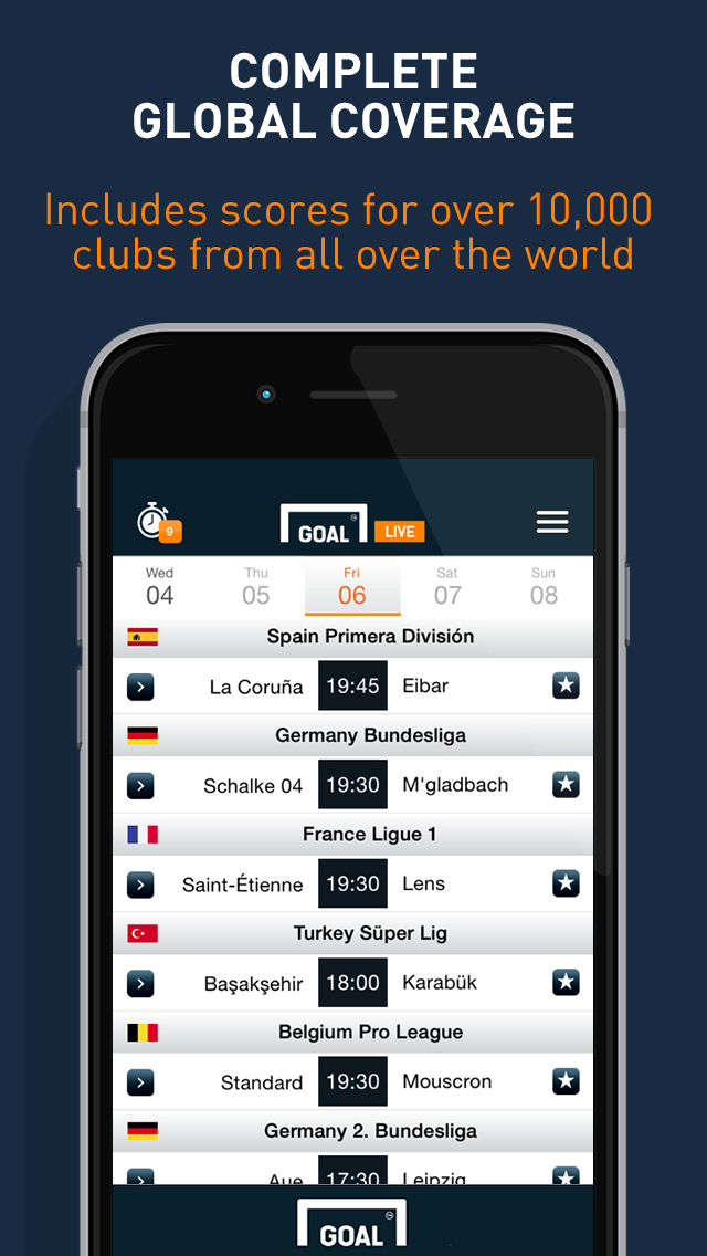 GOAL Live Scores Apps 148Apps
