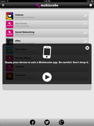 Mobincube - AppsBuilder Preview screenshot 7