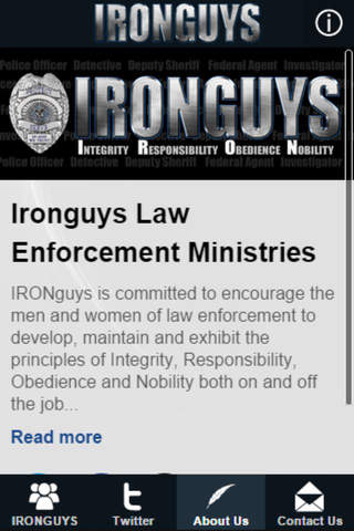 IronGuys Law Enforcement Ministries - náhled
