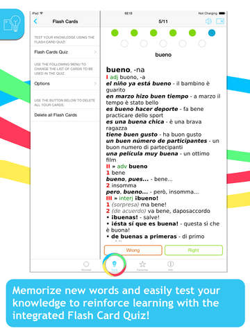 Italian <> Spanish Dictionary screenshot 9