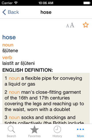 Latvian<>English Dictionary - náhled