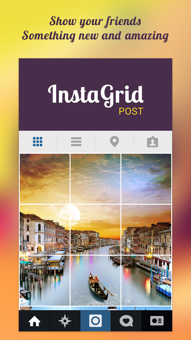 grid app for instagram