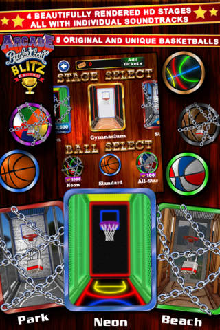Arcade Basketball Blitz Online - náhled