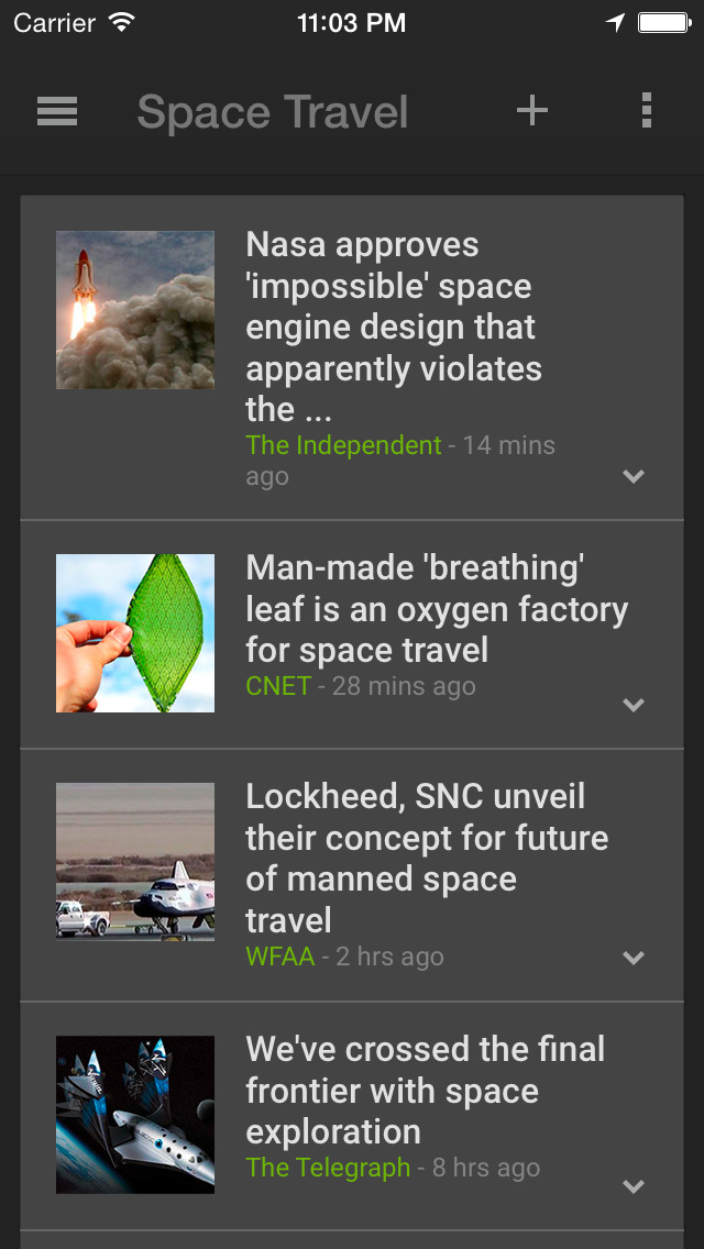 Google News & Weather screenshot 4