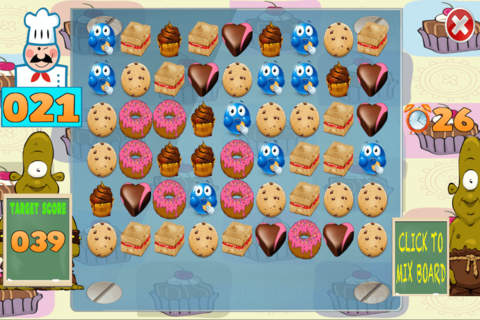 Cookie Munchkin Puzzle - A Cakes Matching Game - náhled