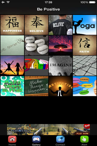 Positive Quotes - Be Positive - náhled