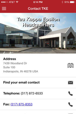 The Official Tau Kappa Epsilon App - náhled
