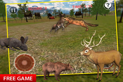 Wild Wolf Attack Simulator 3D - náhled