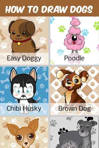 How to Draw Dogs and Puppys - náhled