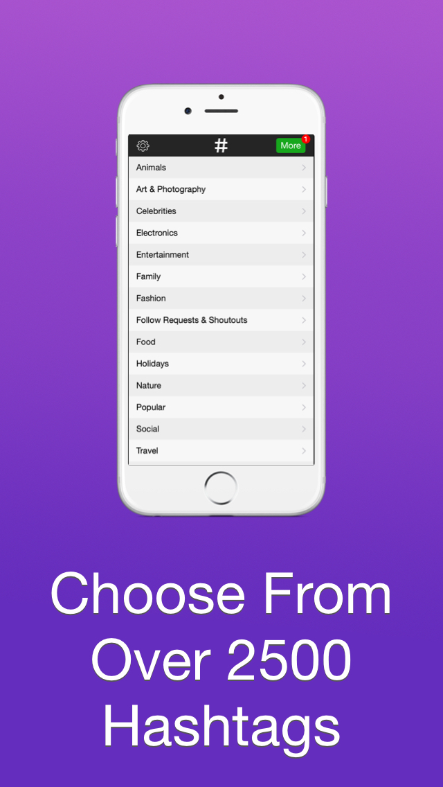 Instatag Pro Copy And Paste Hashtags For More Likes And Followers On Instagram Apps 148apps