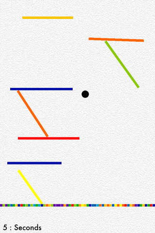 Black Dot Colorful Lines - náhled
