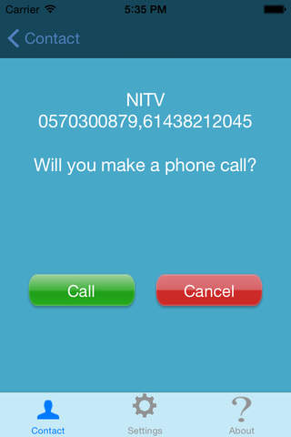 NITV Free Call - náhled