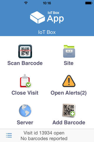 IoTBox - náhled