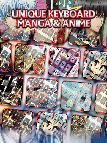 KeyCCM – Manga & Anime : Custom Color & Wallpaper Keyboard Themes For Gintama Style screenshot 4