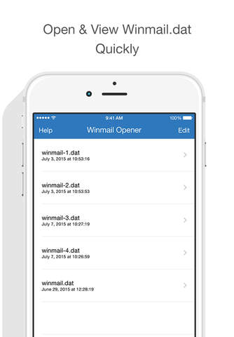 Winmail Opener - náhled