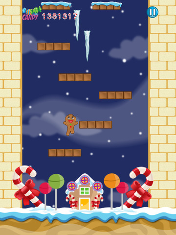 Ginger-Bread Boy Christmas Candy Jump Story - náhled