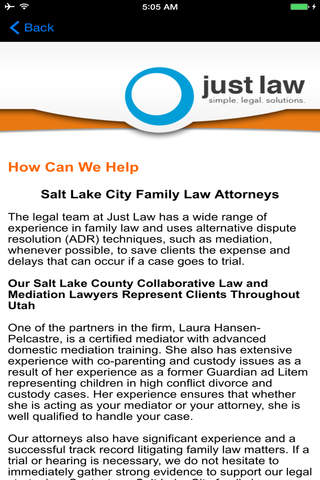 Just Law: Family Law Attorneys - náhled