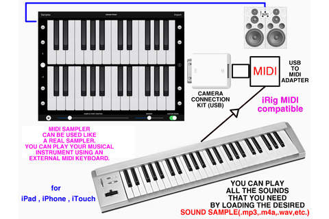 midi Sampler - náhled