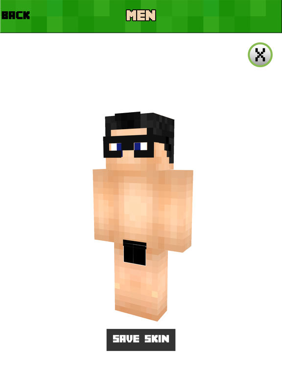 Derp Peole Series : Naked Man Minecraft Skin