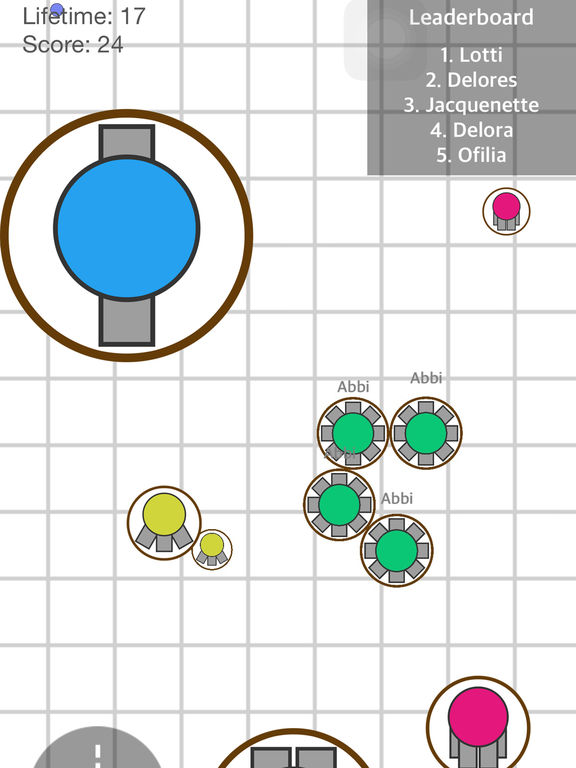 Diep.IO Tank Arena - Online Tank IO Diep War game of Slither Snake Skins by  Ye Ma