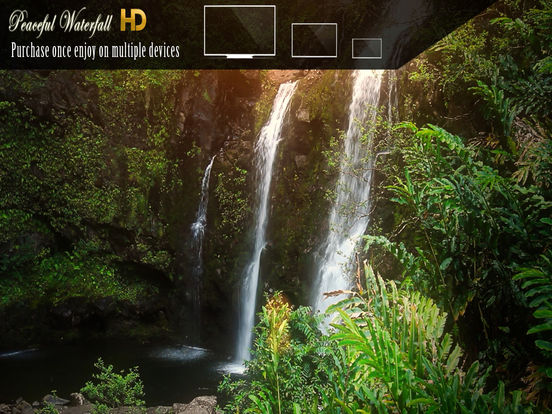 Peaceful Waterfall HD screenshot 6