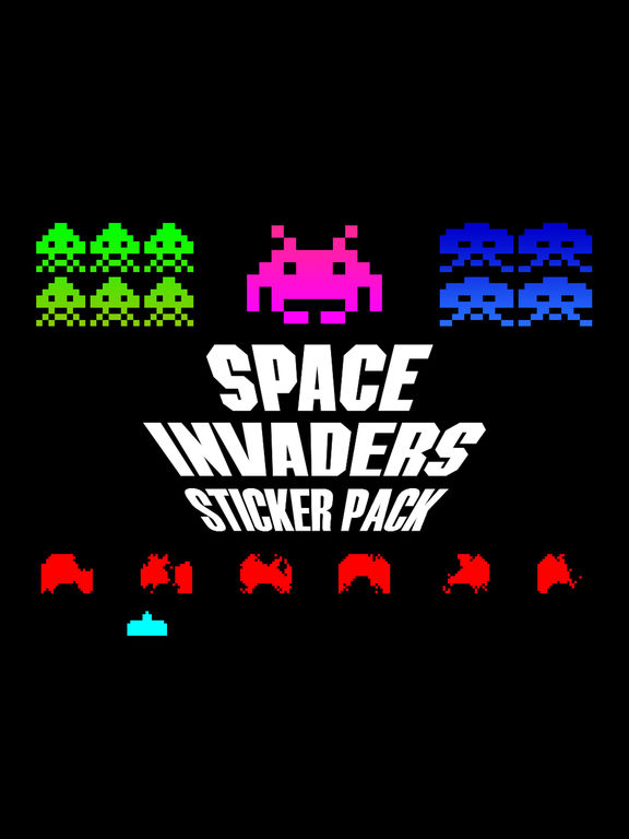 SpaceInvadersStickerPack screenshot 4
