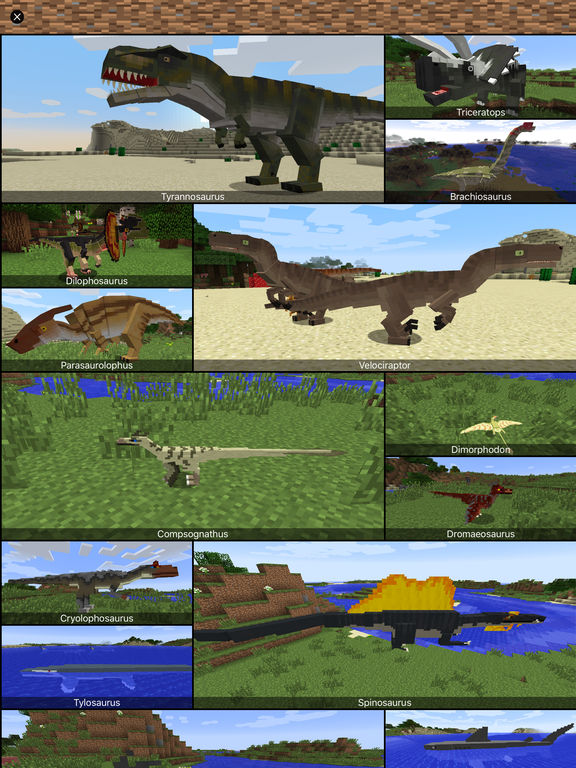 ігри майнкрафт динозаври #11