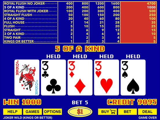 The Classic Video Poker screenshot 10