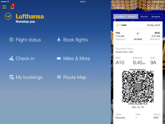 Lufthansa on the App Store