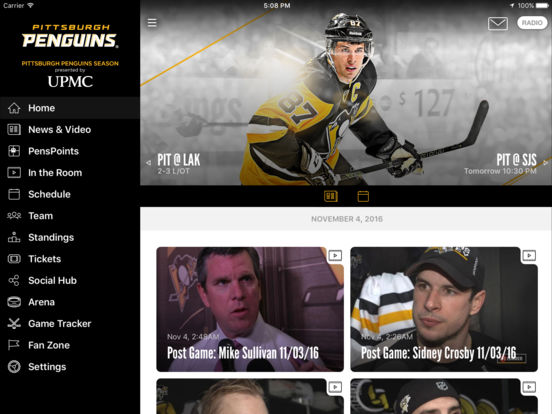 Pittsburgh Penguins on the App Store