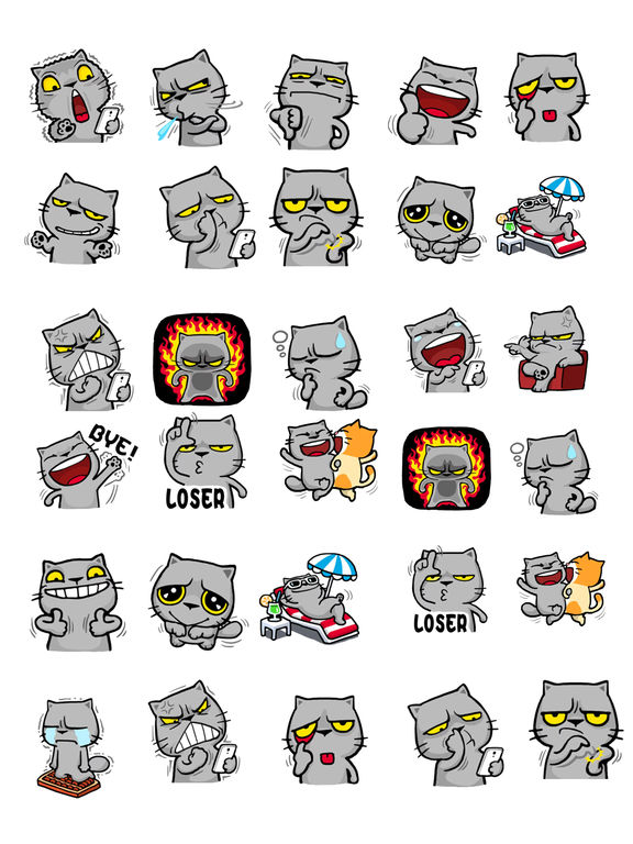Cute Cat Emoji | Apps | 148Apps