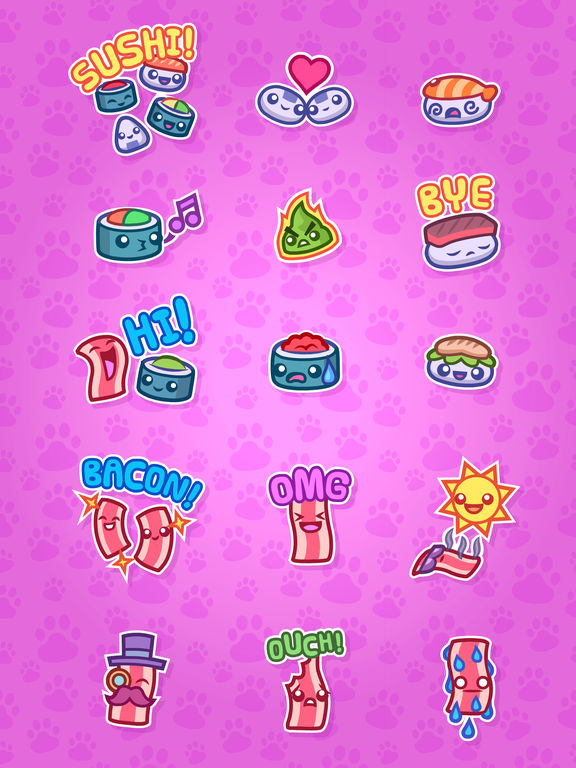 Sushi Cat Stickers screenshot 9