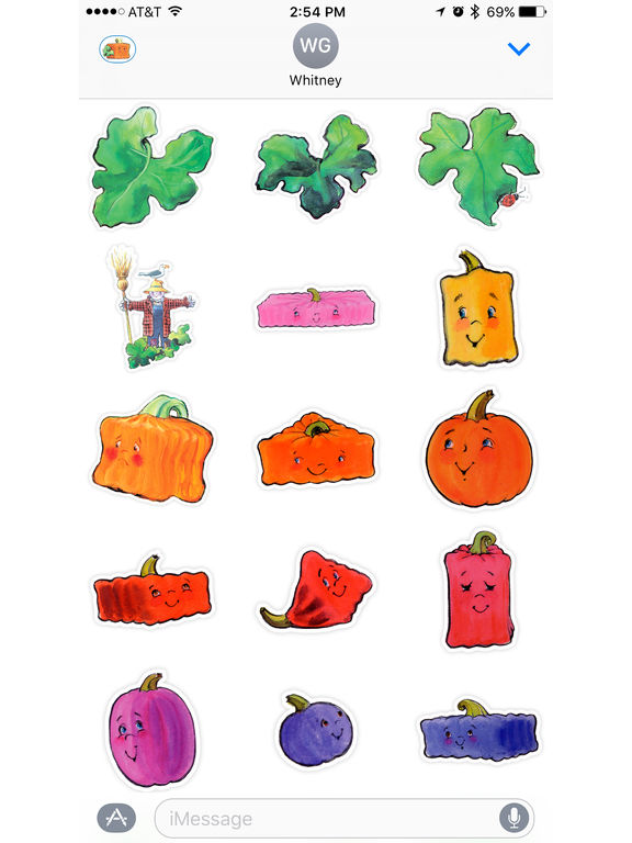Halloween - Spookley The Square Pumpkin Stickers screenshot 6