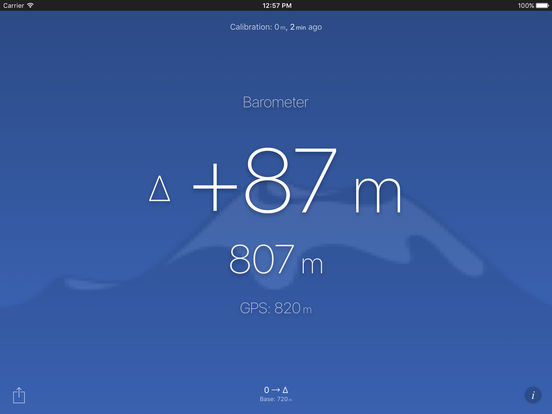 Altimeter (Barometer) Free screenshot 8