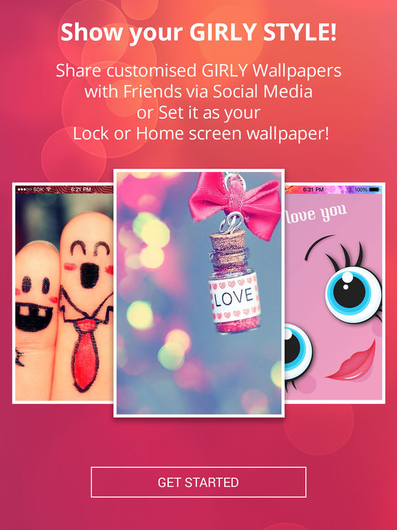 Cute Girly Theme WallpaperS- For Pink Loving Girls screenshot 8