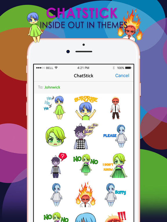 Emoji Cartoon Stickers Keyboard Themes Chatstick Apps 148apps