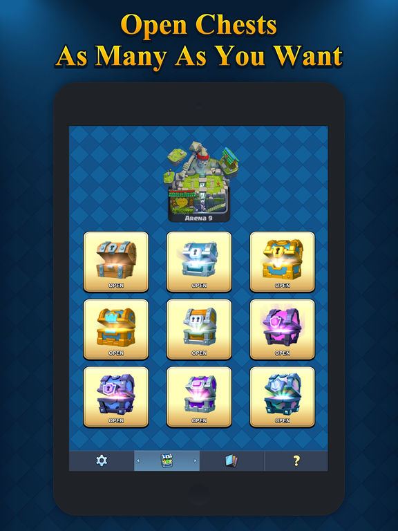 Chest Simulator For Clash Royale All Chests Apps 148apps