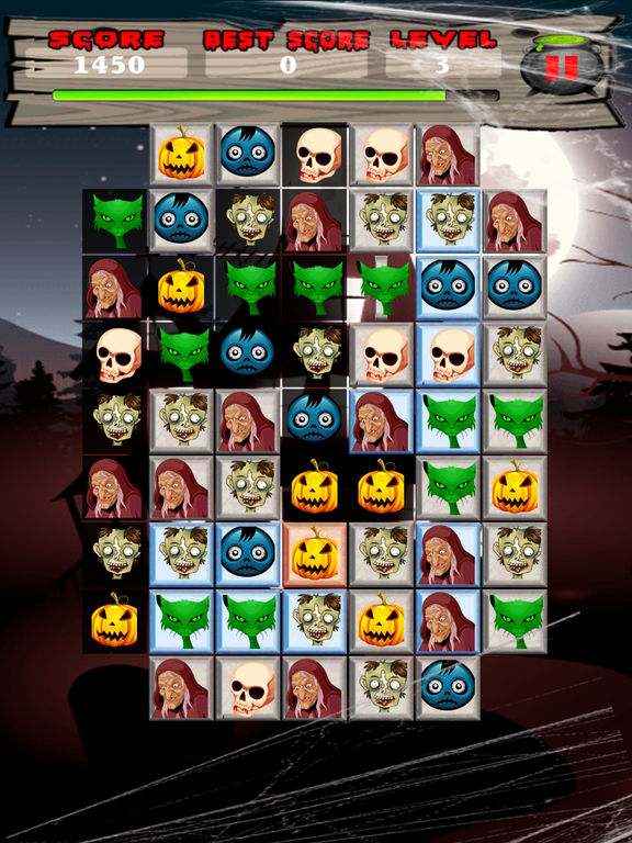 Match 3 - Halloween Edition screenshot 3